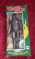 VINTAGE 1974 MEGO WIZARD OF OZ TIN MAN W/AXE ” 8″ DOLL W/ORIG BOX – NIB – NICE!