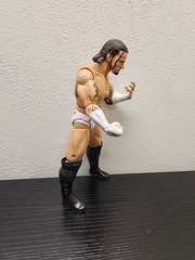 WWE Deluxe Aggression Series 8 CM Punk Wrestling 7.5″ Figure White Jakks 2005