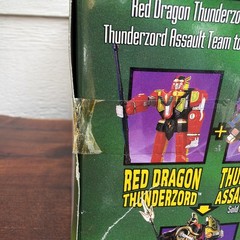 Red Dragon Thunderzord Power Rangers 1994 Bandai Action Figure NEW Box Damage
