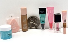 Ulta Beauty Complete SET of 7 e.l.f. Eyes Lips & Face Products Zuru Mini Brands