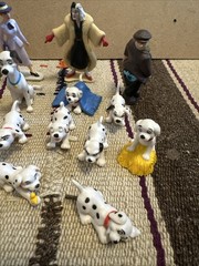 Lot of 21 Disney 101 102 DALMATIANS PVC Toys Action Figures Dogs Cruella Disney