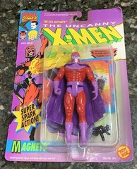 MAGNETO Vintage 1992 Uncanny X-Men Super Spark Action Figure Marvel ToyBiz NEW!