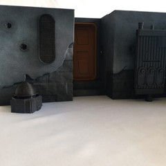 Jedha Diorama for 6 IN Figures (Un-Painted)