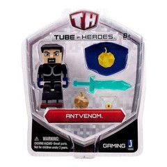 Tube Heroes Jazwares Gaming AntVenom 3″ Action Figure New 10055