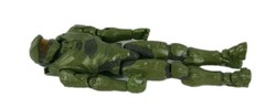 Set of 2 Halo Figurines Action Figures 11in Master Chief and Halo Spartan MK VII