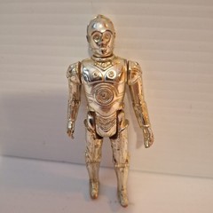 VINTAGE KENNER STAR WARS 1977 C-3PO HONG KONG 100% COMPLETE.