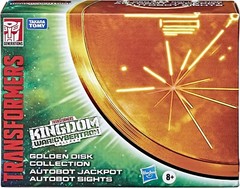 Transformers Generations Golden Disk Collection Jackpot & Sights Exclusive NEW!