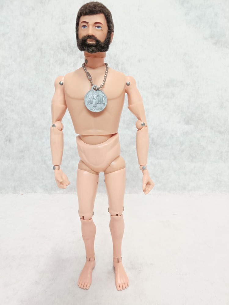 Vintage Hasbro GI Joe Adventure Team Hair Flocked Beard Action Figure 12″