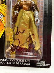 Special Gold Edition Warrior Nun AREALA Signed Ben Dunn #1007/2000 MOC 1997