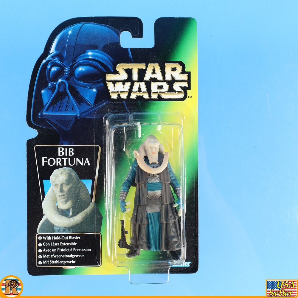Star Wars – Bib Fortuna (Euro Mono Logo) – POTF Green – MOC – [POTF-IG-94]