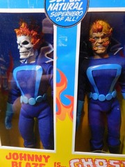 Mego 8″ Action Figure Custom Marvel Comics Johnny Blaze Ghost Rider 2Pack Boxed
