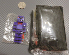 FNAF Minecraft Style 2 3/4″ inch Figure Lot of 4 CHICA FOXY BONNIE FREDDY NEW!!!