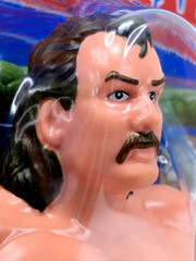 WWE Superstars JAKE “THE SNAKE” ROBERTS LJN Retro Target Blue Card Mattel Figure