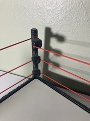 Mattel WWE RAW Smackdown Wrestling Ring Arena Spring Loaded 2010 Toy Playset