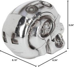 Nemesis Now – Terminator 2 Judgment Day – T-800 18cm Silver, Resin – NOW0949