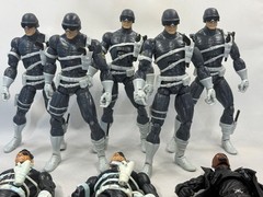 Marvel Legends Shield Agent Nick Fury TRU Exclusive Army Builder lot of 8
