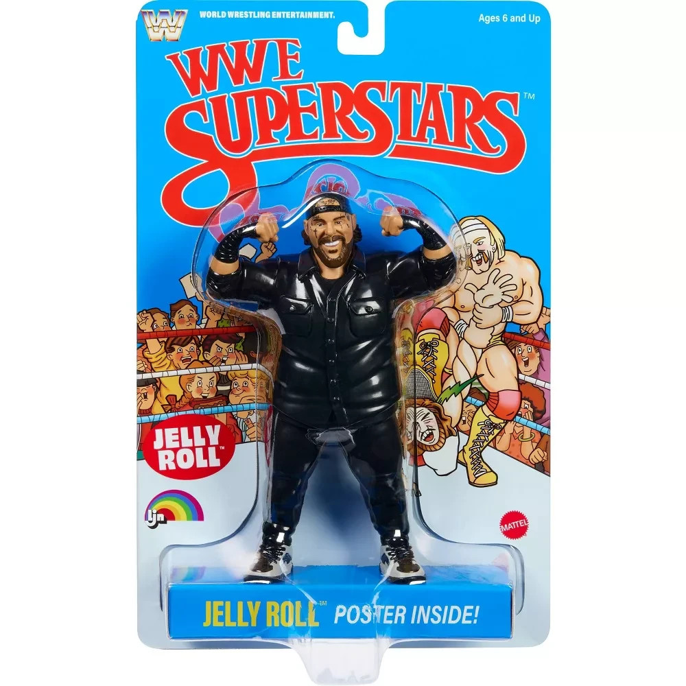WWE LJN MATTEL 1980’s RETRO SERIES 3 PRE-ORDER JELLY ROLL