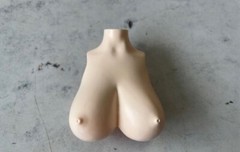 1/12 Replacement Female Big Huge Breast Cover Model For 6”Action Figure Body