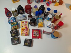 Shopkins Real Littles Food Grocery LOT W/ 22 Sets, 26 Parts & 29 Other Mini Toys