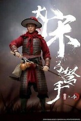 Song Dynasty Archer bonus Head Sculpt Metal Armor 1/6 KongLingGe KQ001 USA