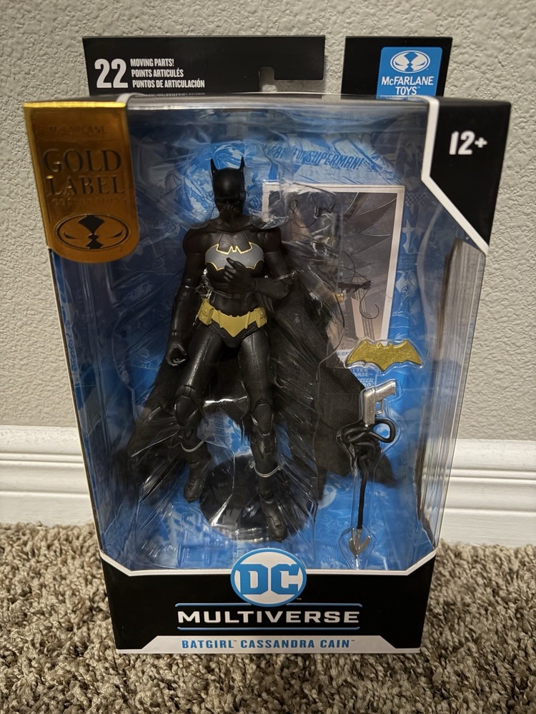 McFarlane DC Multiverse Cassandra Cain Batgirl Gold Label Target Exclusive
