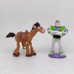TOY STORY 5 Figure Play Set DISNEY Pixar PVC Lilypad JESSIE Woody BULLSEYE Forky