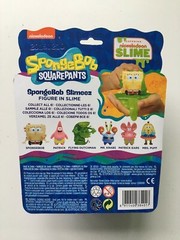 3 Spongebob Slimeez Squarepants Figures with Slime – NEW