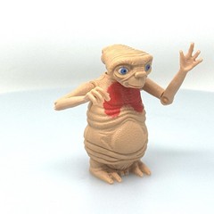 E.T. LJN 1982 Action Figure Vintage 1980s Toy Pre-Owned
