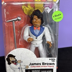 NECA The Simpsons JAMES BROWN 25th Anniversary 5 Inch Action Figure Series 1 New
