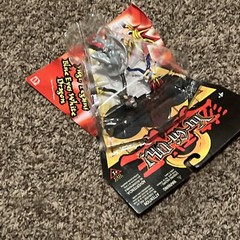 Yu-Gi-Oh! Yugi, Pegasus, Blue Eyes White Dragon Figure 3 Pack (Series 1)