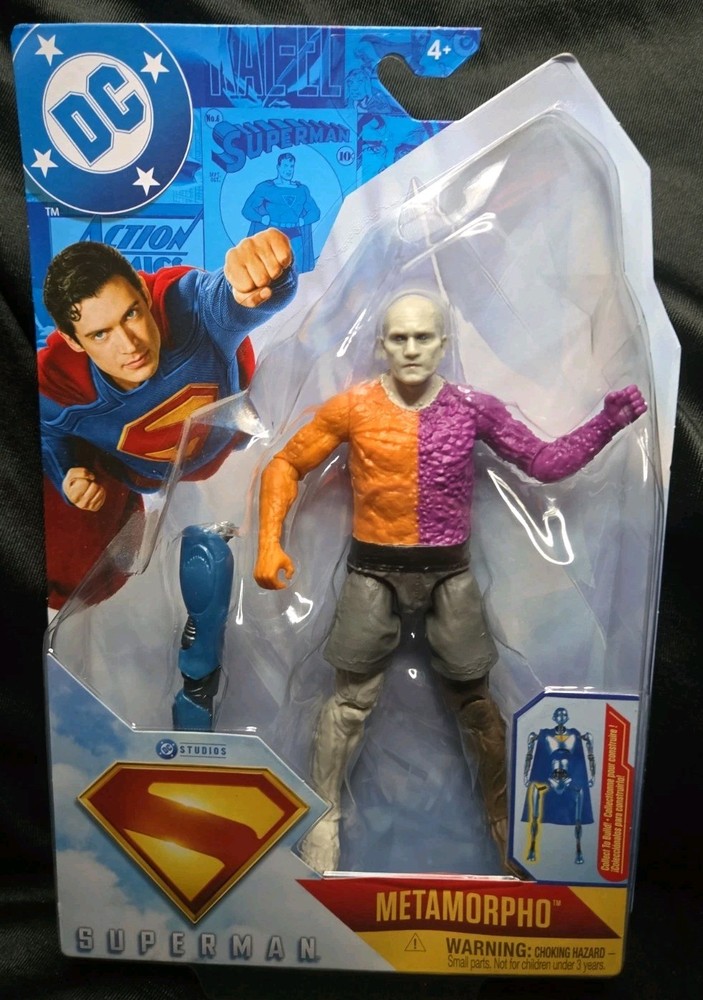 DC Studios Comics Superman Movie METAMORPHO 6-inch Action Figure • Ages 4+