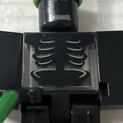 RARE ROBL0X 1x1x1x1 Series 2 Figure with Green Domino Crown and Sword NO Code