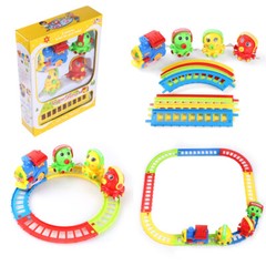 For Toddler Octopus Friends Toy Train With Round Track And Music Christmas Gift