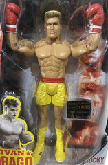 Rocky IV 4 Ivan Drago in Fight Gear Figure JAKKS Pacific NEW Dolph Lundgren 2007
