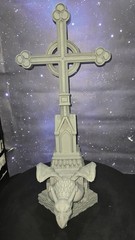 SPAWN BATMAN DAREDEVIL action figure Cross Base Gargoyles Steeple Diorama