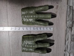Jurassic World JW Velociraptor Raptor Green Claws Hands Costume Monster Gloves