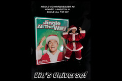 Custom 8″ Mego Arnold Schwarzeneger Howard Jingle all the way Action Figure