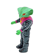 Vintage 1987 Dino Riders Rasp 3″ Action Figure Evil Rulon Warrior Cobra Tyco