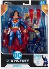 McFarlane Toys – DC Multiverse Superman (Justice League Task Force) 17,8 cm groß