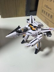 Valkyrie Factory Macross Arcadia Vf-1s Roy Focker Painted Deformable Model 1/60