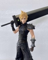 11″ STATIC ARTS Final Fantasy VII Cloud Strife remake rebirth Figure (no box)