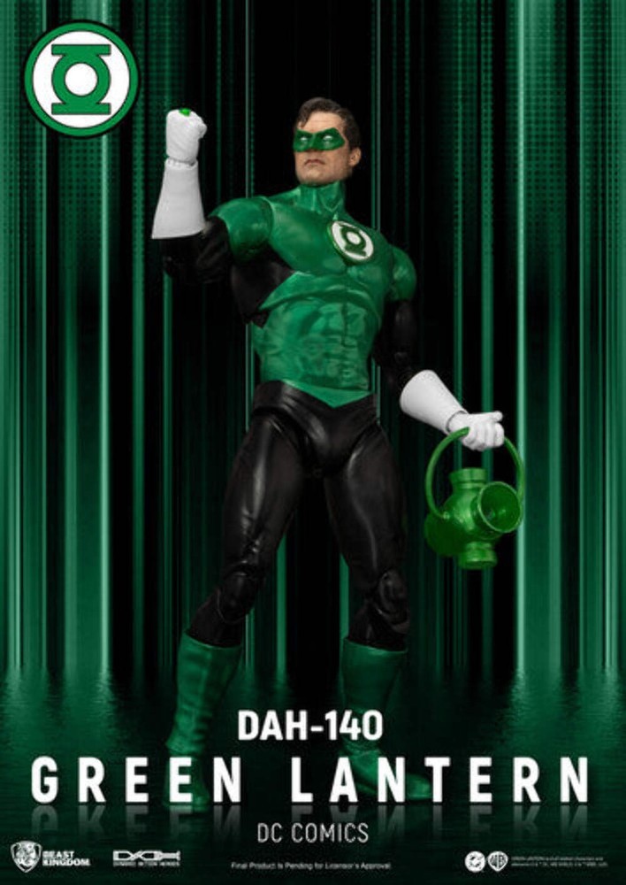 Beast Kingdom Green Lantern Hal Jordan DAH-140 Action Figure