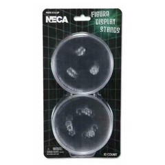 NECA 10 Pcs Clear Action Figure Display Stands Base Fits most 6″ to 8″ Model