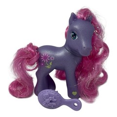 MLP My Little Pony G3 Super Long Tinsel Hair Petal Blossom Hasbro 2002