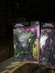 FINAL FACTION ACTION FIGURE LOT of 4 Shift Synthoid + Weapon Brute Free Ship!