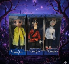 Other Mother, Other Father & Coraline’s Doll~ NECA Prop Replica 3 NIB! Coraline