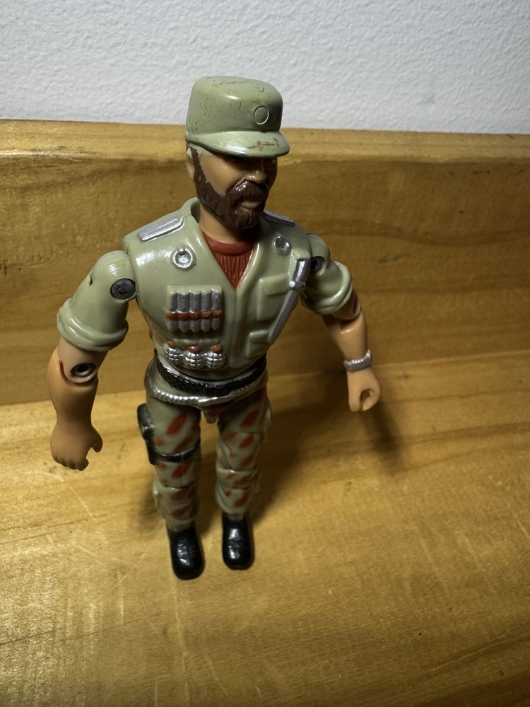1986 The Corps Large Sarge Military Soldier 3.75″ Action Figure Lanard