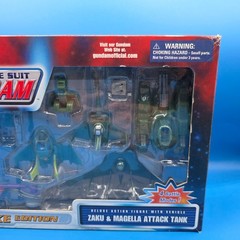 *OPEN* Gundam Deluxe Edition Zaku & Magella Attack Tank Vehicle NiSB MSIA RED
