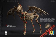 101TOYS ES031 1/12 Scale Pocket Monster Skeleton Skeleton Articulated Horse Set