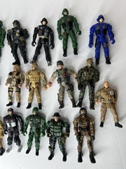 15pcs/lot Corps Special Force Random Action Figure Toy 3.75″ No Accessories.